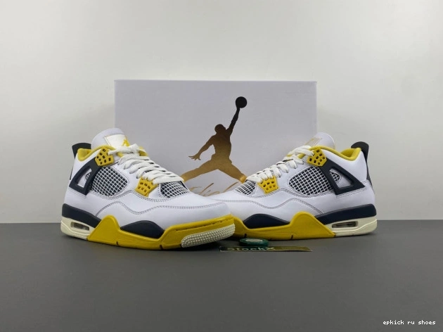 Cheap WNNS AQ9129-101 4 Jordan Air Sulfur Vivid 0708